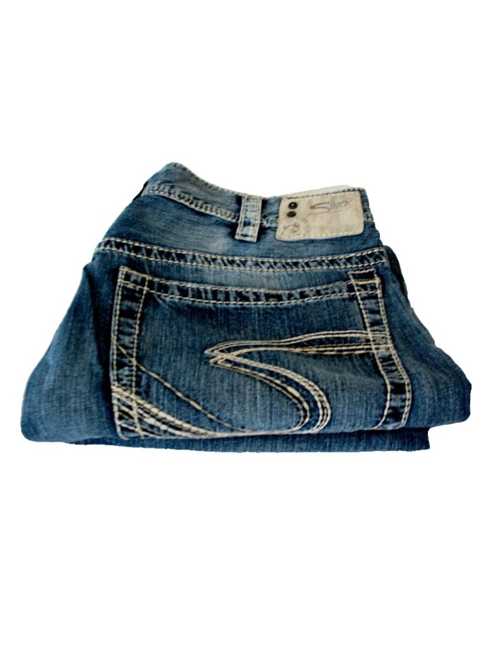 Silver Jeans Co Jeans Mens 40x30 Blue Dark Gordie Relaxed Fit bootcut Denim